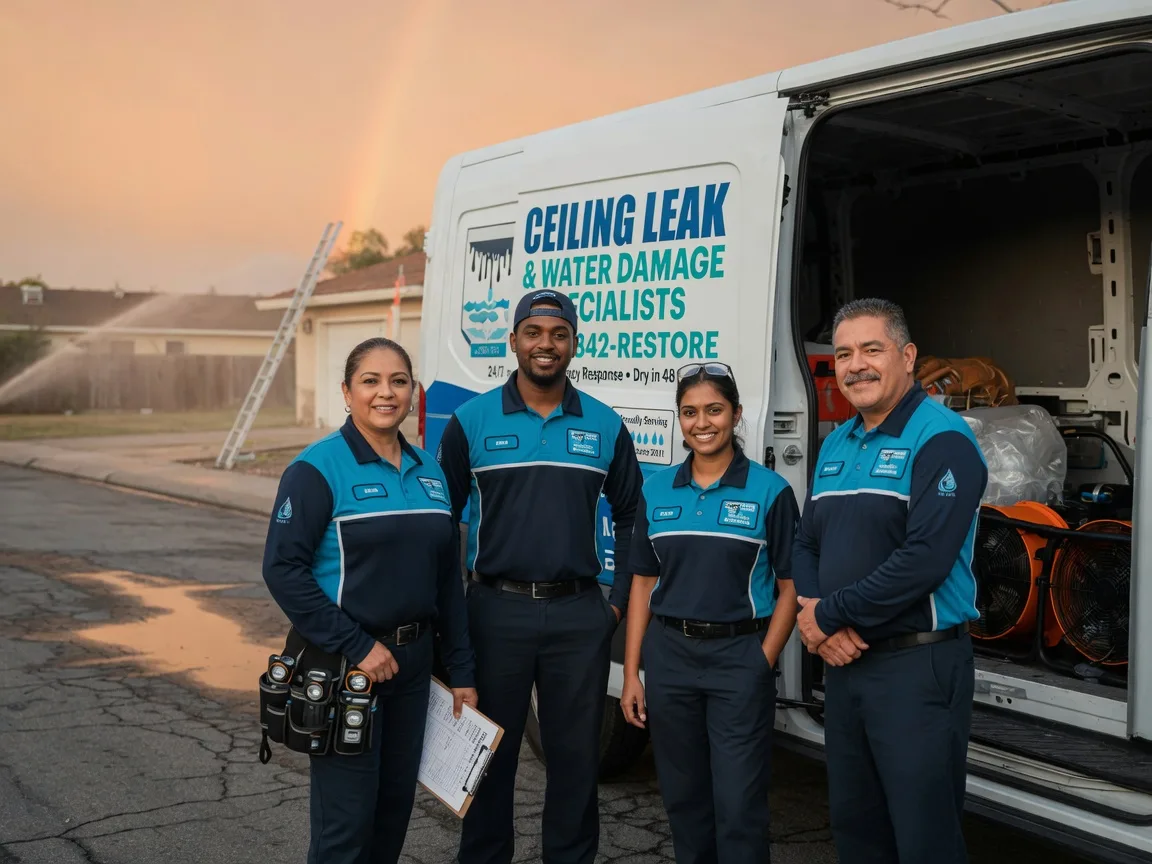 Ceiling Leak Cleanup company in Long Lake, WI